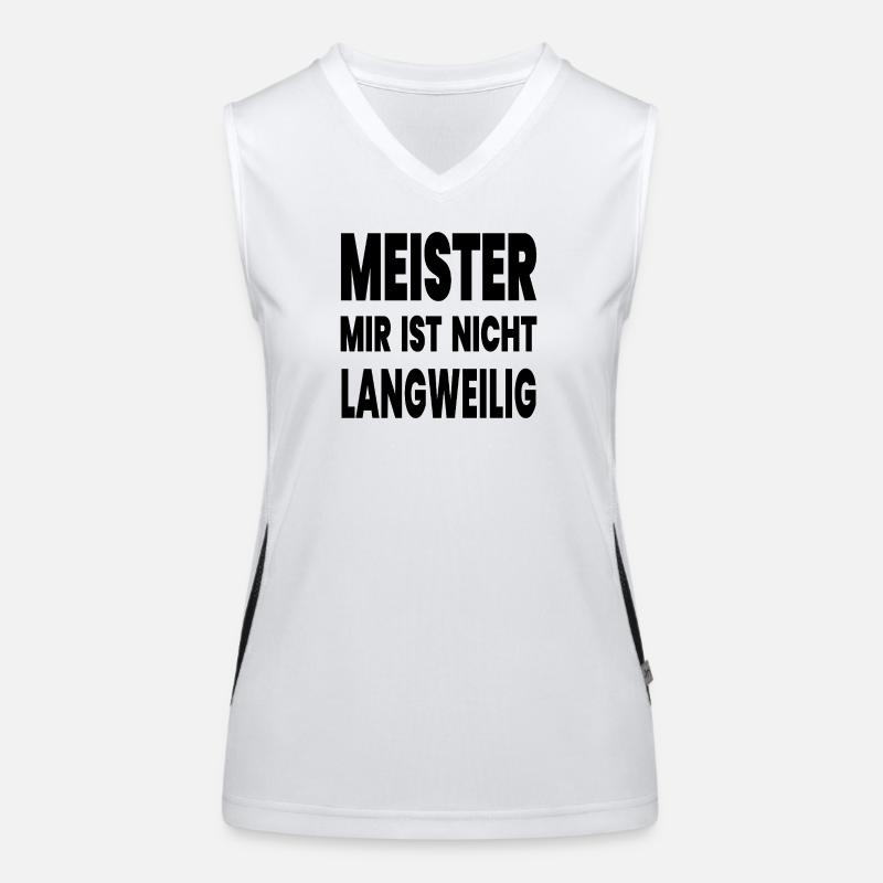 Master Women's Functional Contrast Tank Top