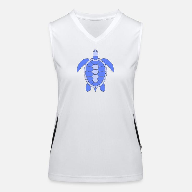 Tortue Débardeur respirant contrasté Femme