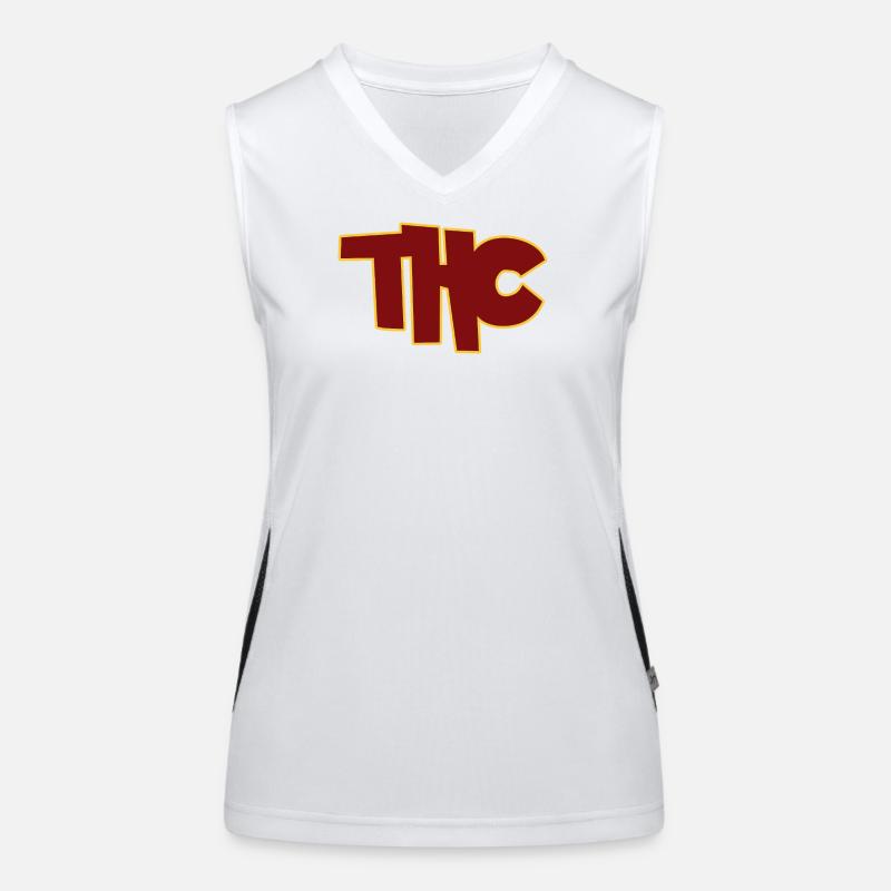 THC Débardeur respirant contrasté Femme