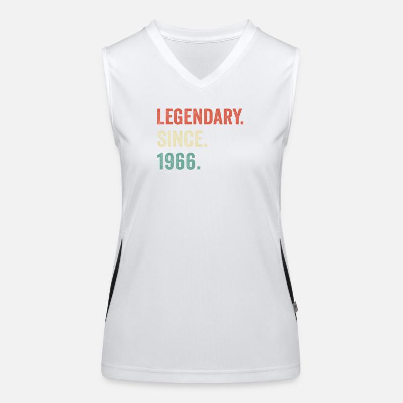 legendary since 1966 Débardeur respirant contrasté Femme