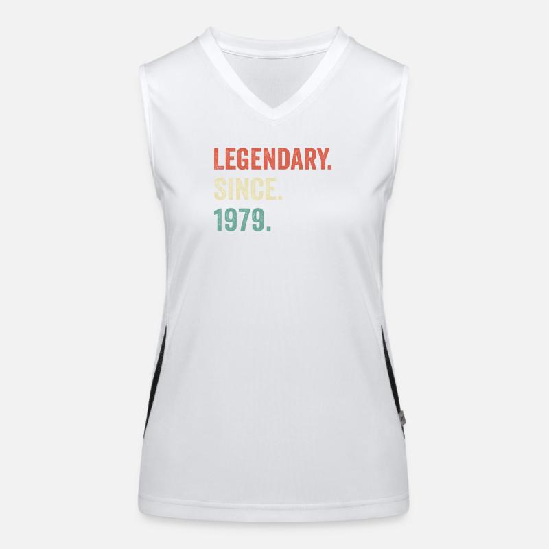 legendary since 1979 Débardeur respirant contrasté Femme