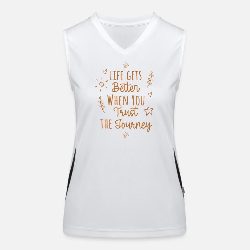 Trust Path Better Life Women's Functional Contrast Tank Top