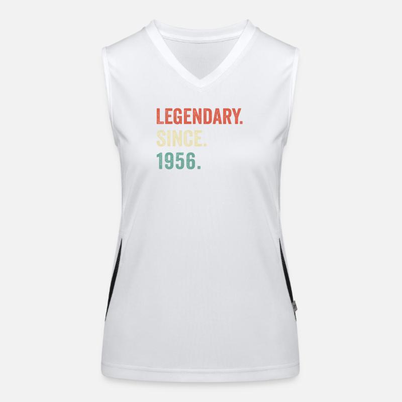 legendary since 1956 Débardeur respirant contrasté Femme