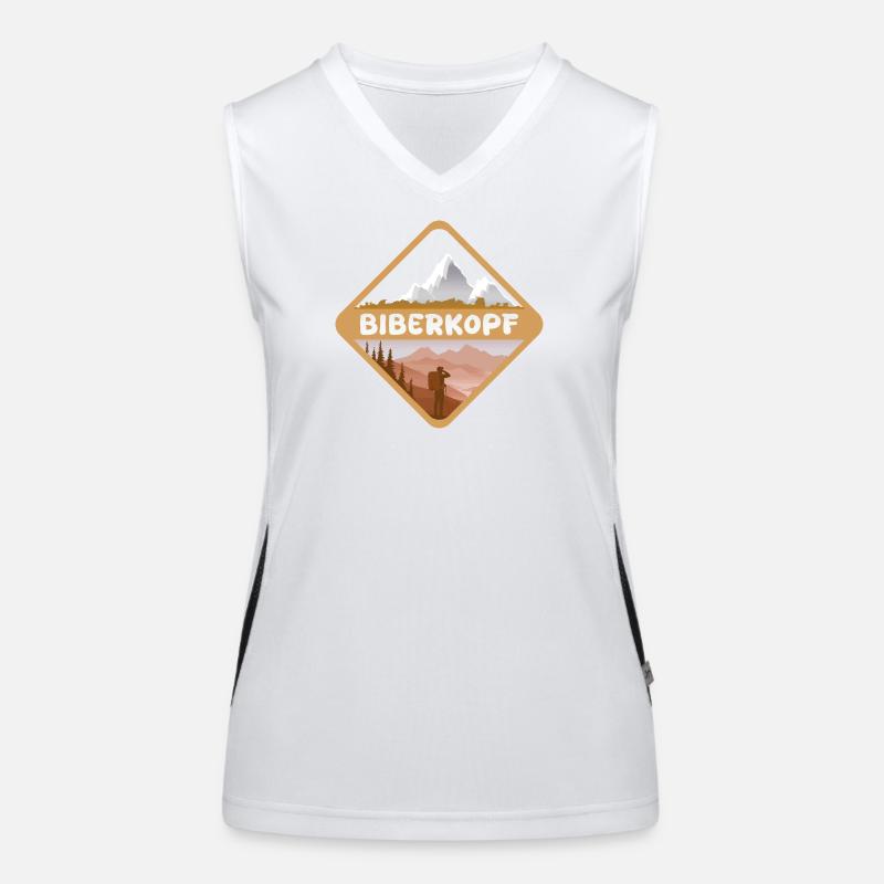 Mountains Biberkopf Women's Functional Contrast Tank Top