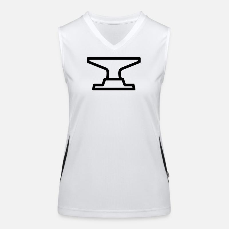 Amboss Funktionelles Kontrast-Tank Top für Frauen