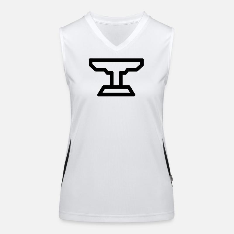 Amboss Funktionelles Kontrast-Tank Top für Frauen