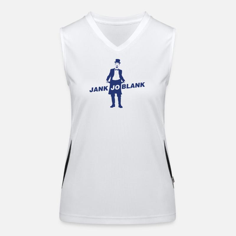 JANK JO BLANK Funktionelles Kontrast-Tank Top für Frauen