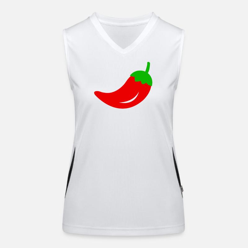Chili Funktionelles Kontrast-Tank Top für Frauen