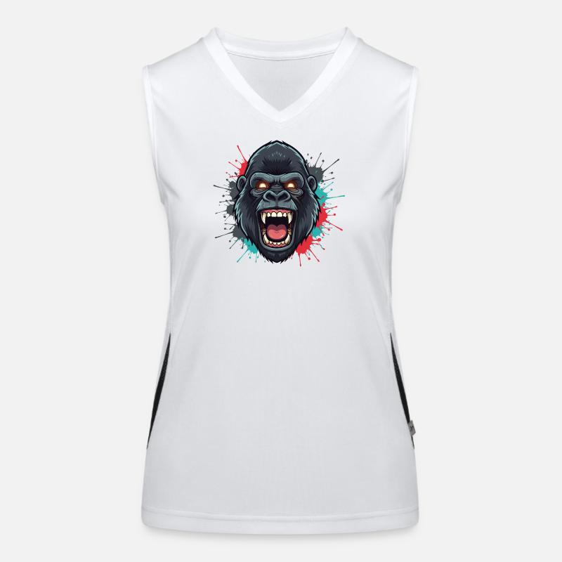 Ape Roar Color Explosion Women's Functional Contrast Tank Top