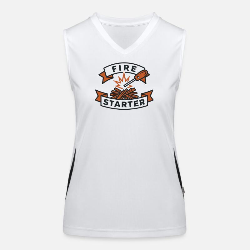 Fire Starter Ember Fire Starter Women's Functional Contrast Tank Top