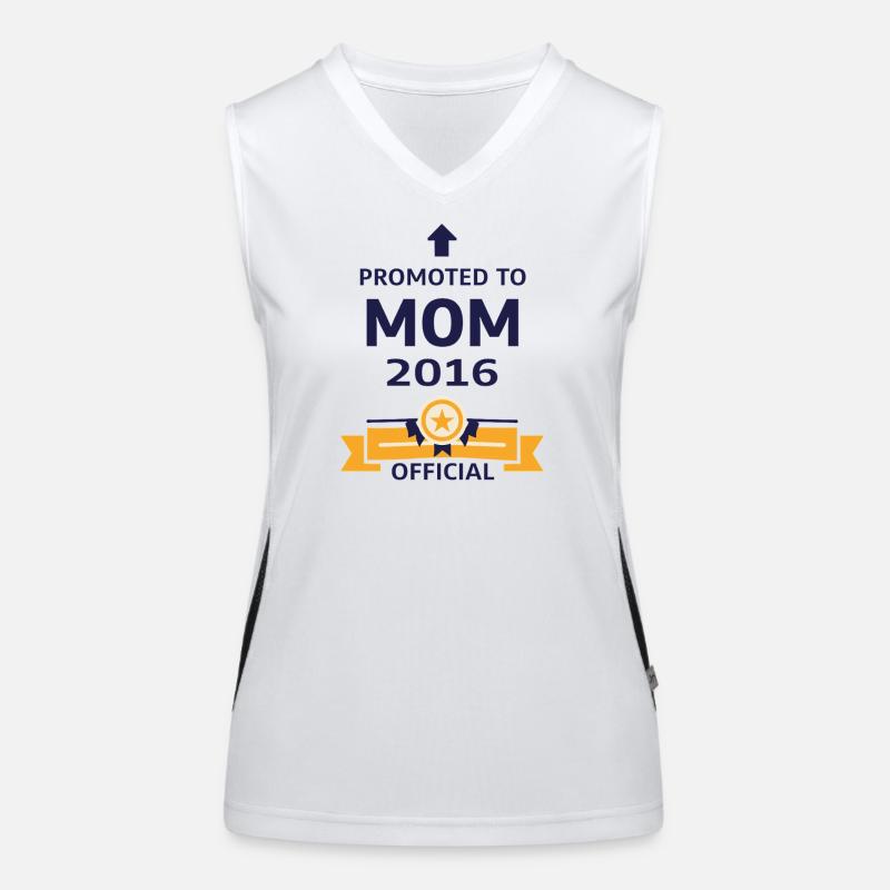 Beförderung zur Mutter 2016 Funktionelles Kontrast-Tank Top für Frauen