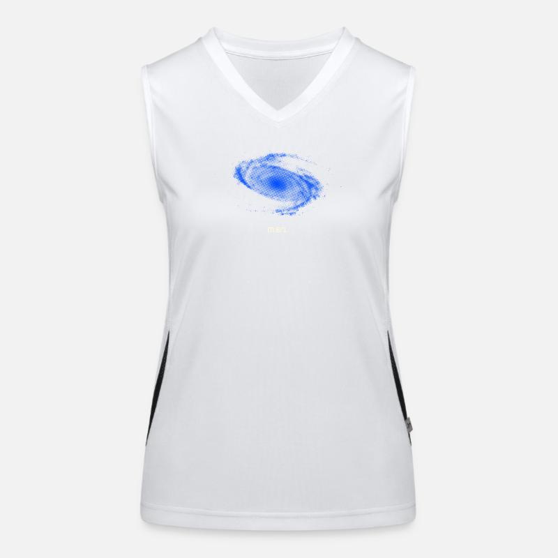 M81 - Bode's Galaxy Women's Functional Contrast Tank Top