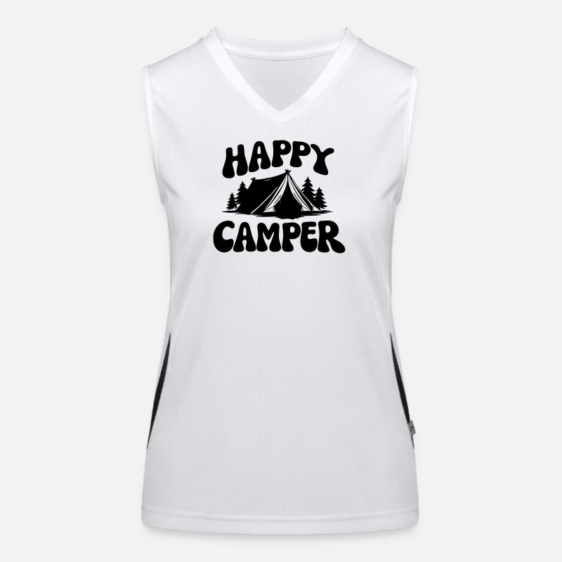 Camper Funktionelles Kontrast-Tank Top für Frauen