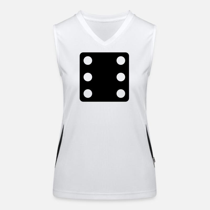 says Women's Functional Contrast Tank Top