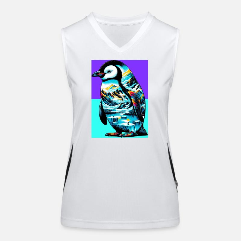 pingouin Débardeur respirant contrasté Femme