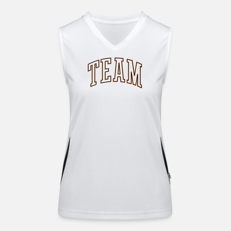 Team Outline Women's Functional Contrast Tank Top