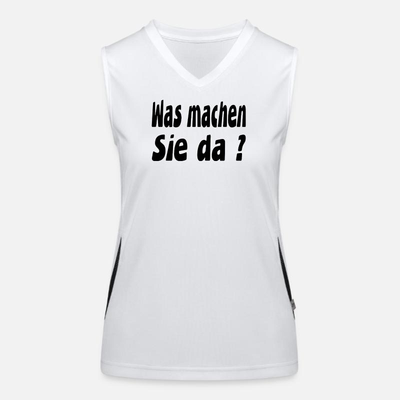Arbeit Funktionelles Kontrast-Tank Top für Frauen