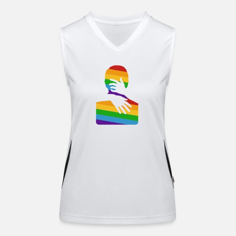 Embrace me Women's Functional Contrast Tank Top