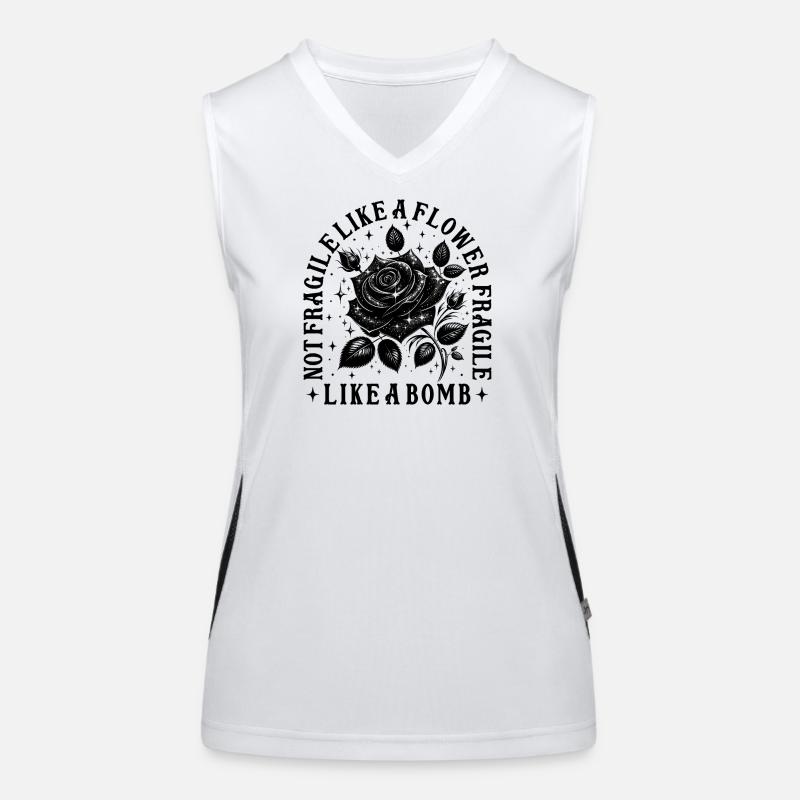 Feminist Statement Design Women's Functional Contrast Tank Top