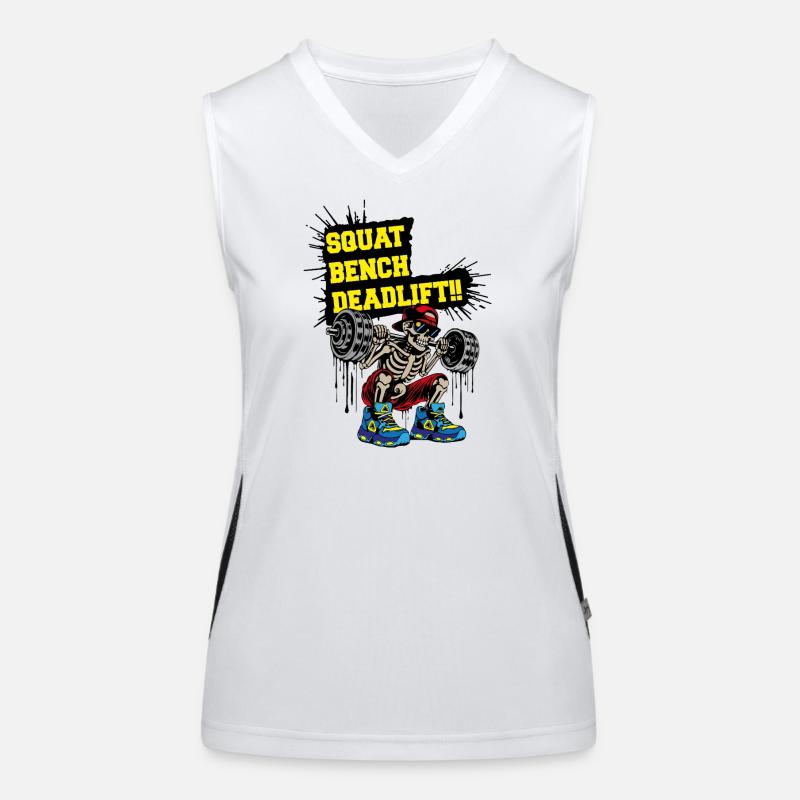 SquadBenchDeadlift Women's Functional Contrast Tank Top