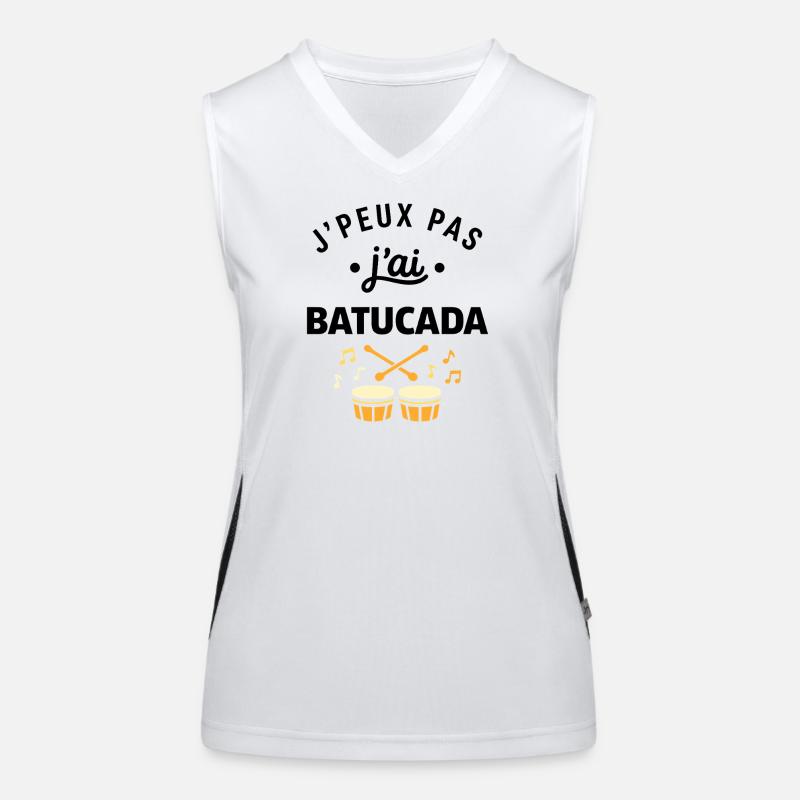 batucada Débardeur respirant contrasté Femme