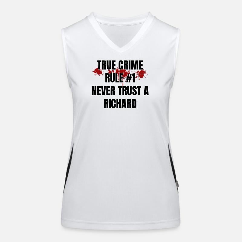 True Crime Richard Women's Functional Contrast Tank Top