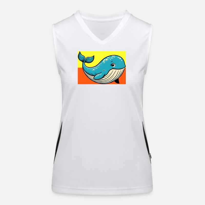 whale Women's Functional Contrast Tank Top