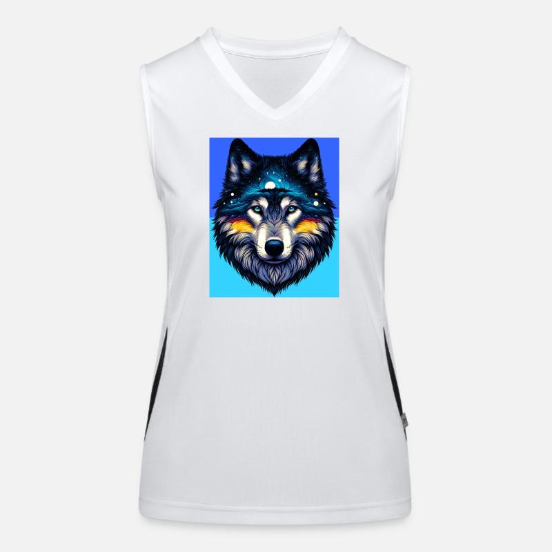 Wolf Women's Functional Contrast Tank Top