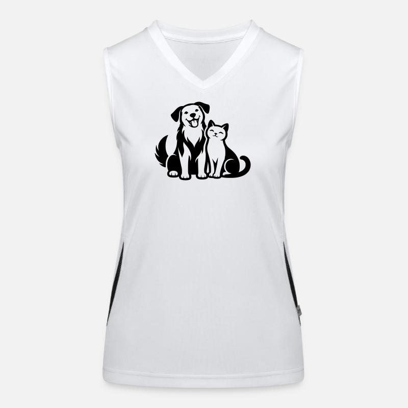 Pets Women's Functional Contrast Tank Top