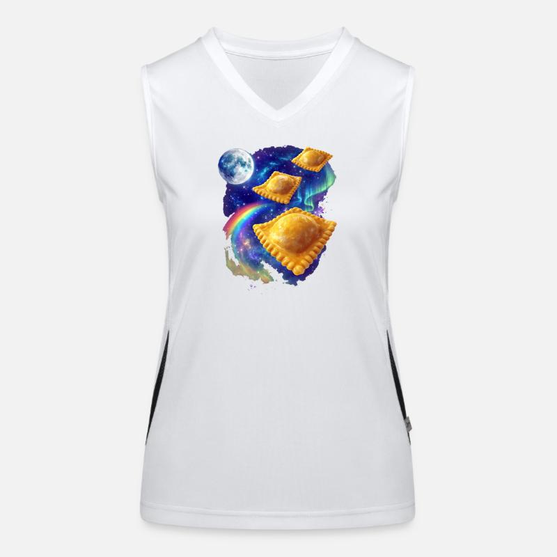Space Ravioli Women's Functional Contrast Tank Top