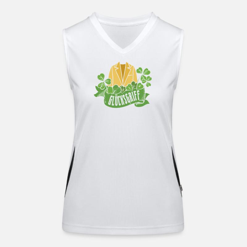 Gebrauchtwarenladen Glücksgriff Second Hand Shop Funktionelles Kontrast-Tank Top für Frauen