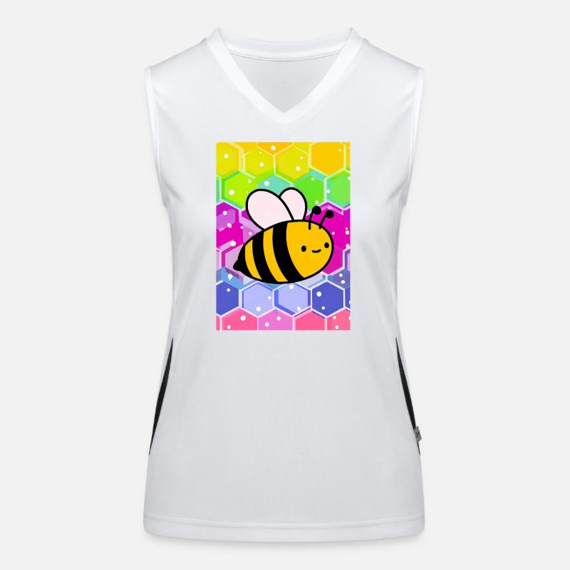 bee Women's Functional Contrast Tank Top
