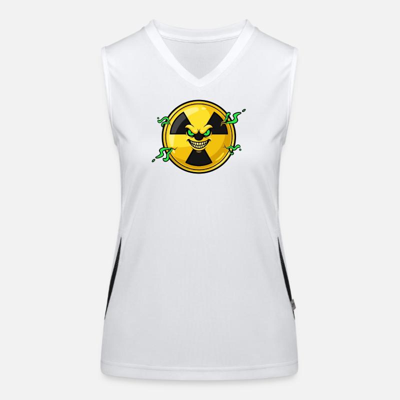 Radioactive grimace Women's Functional Contrast Tank Top