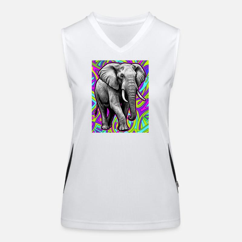elephant Women's Functional Contrast Tank Top