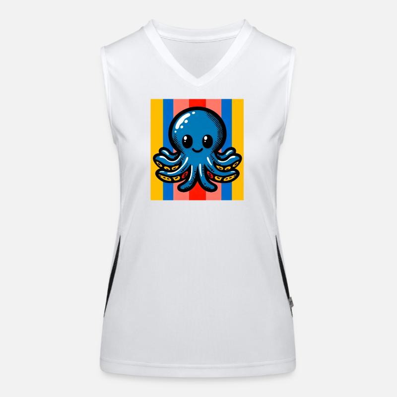 Octopus Women's Functional Contrast Tank Top