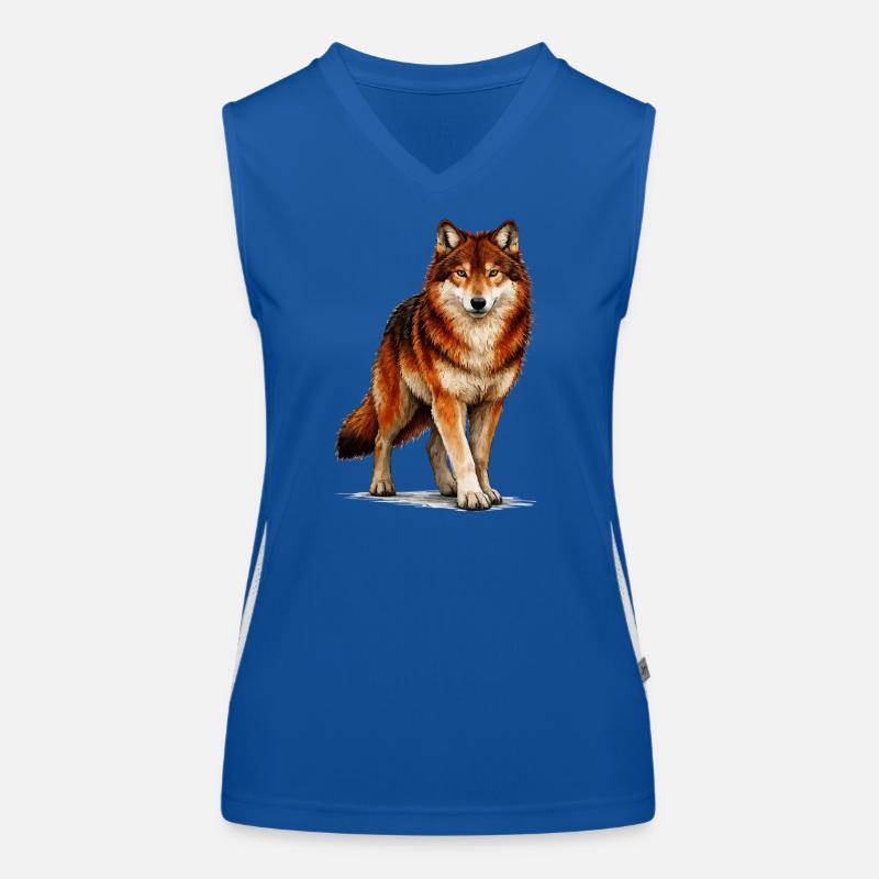 Wolf Women's Functional Contrast Tank Top