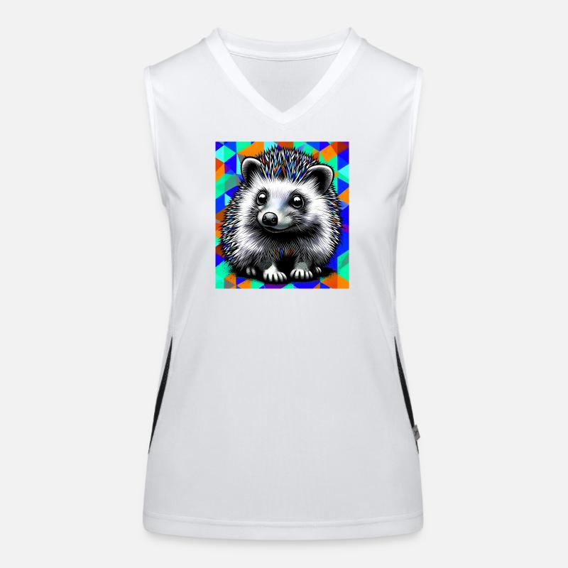 hedgehog Women's Functional Contrast Tank Top