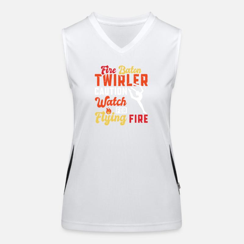 Danseuse de l’école de danse Vortex Dance Débardeur respirant contrasté Femme