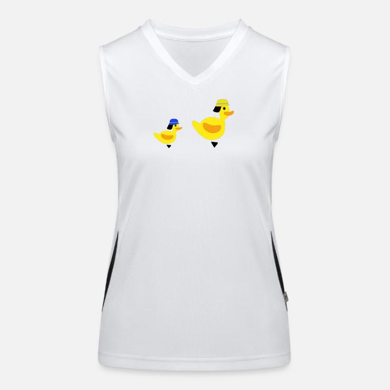 Fire Brigade Ducks - Jack Women's Functional Contrast Tank Top