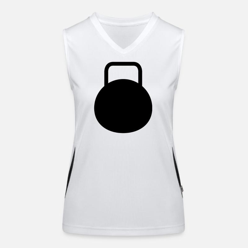 Kettle bell Women's Functional Contrast Tank Top