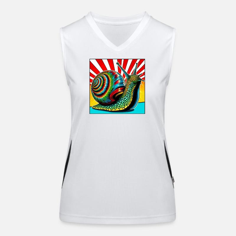 Snail Women's Functional Contrast Tank Top