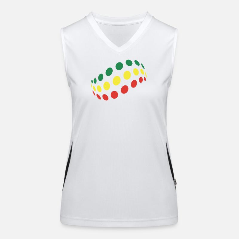 Logo_BBR_2 Funktionelles Kontrast-Tank Top für Frauen