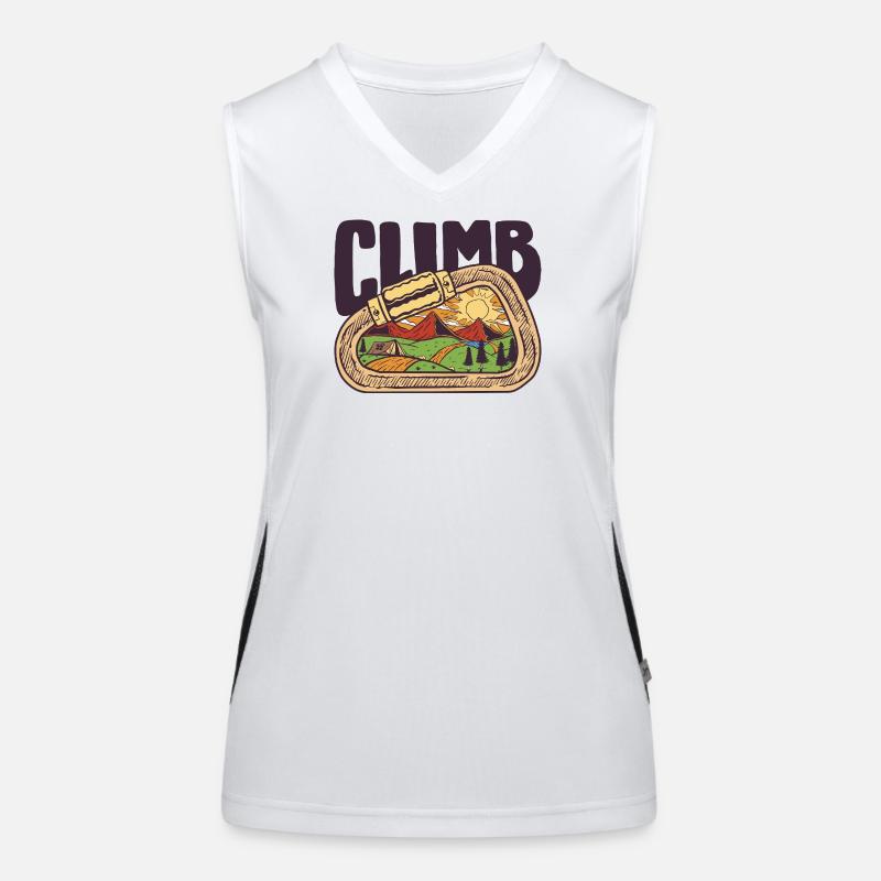 Climbing & Mountain Women's Functional Contrast Tank Top