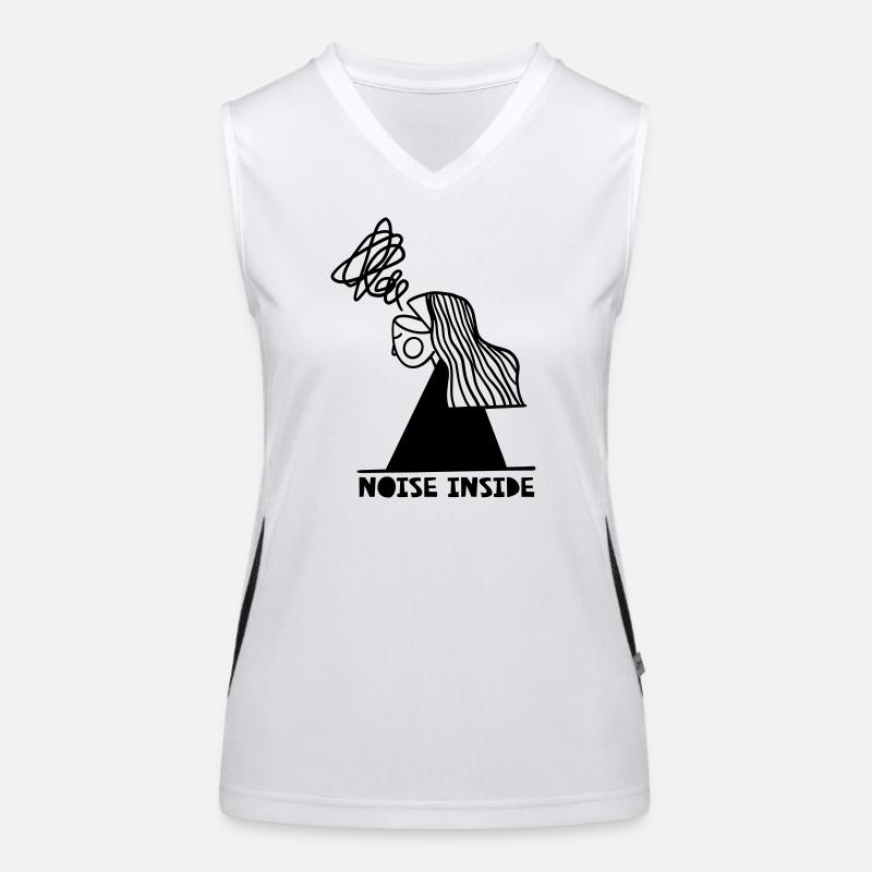 Noise Inside Women's Functional Contrast Tank Top