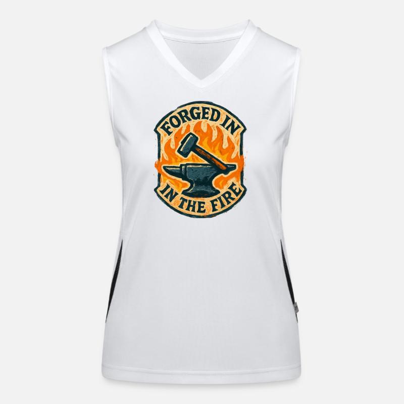 Forged in Fire Resilience and Brute Force Women's Functional Contrast Tank Top