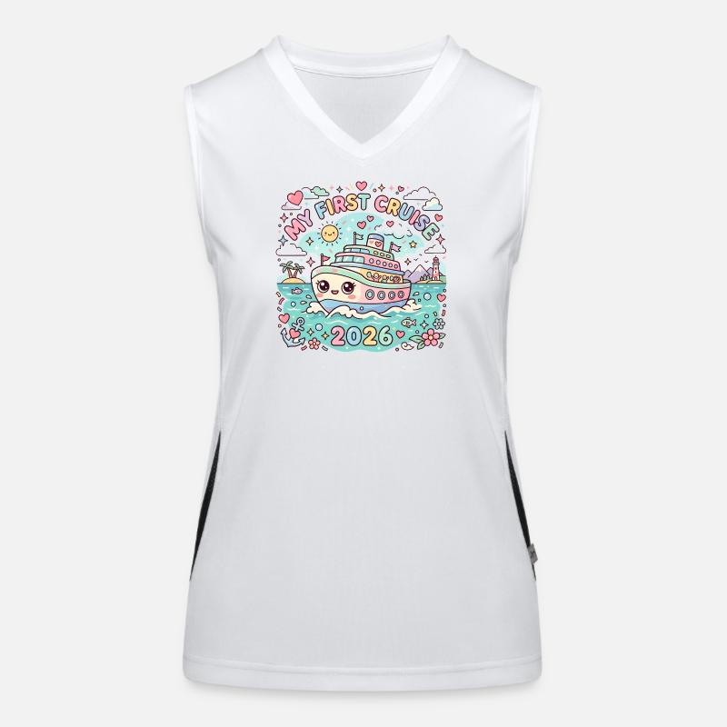 My first cruise in 2026 Women's Functional Contrast Tank Top