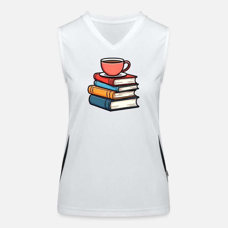 Books Women's Functional Contrast Tank Top
