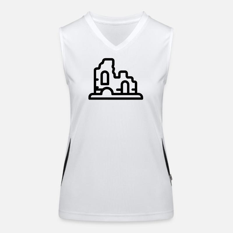 ruins Women's Functional Contrast Tank Top