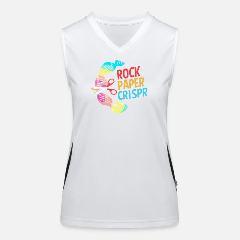 Strukturformel Molekül Funktionelles Kontrast-Tank Top für Frauen