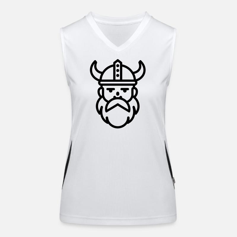 Wikinger Funktionelles Kontrast-Tank Top für Frauen